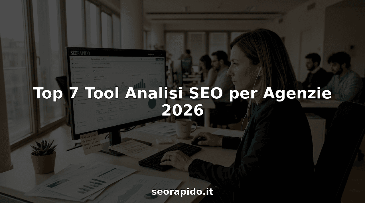 Top 7 Tool Analisi SEO per Agenzie 2026